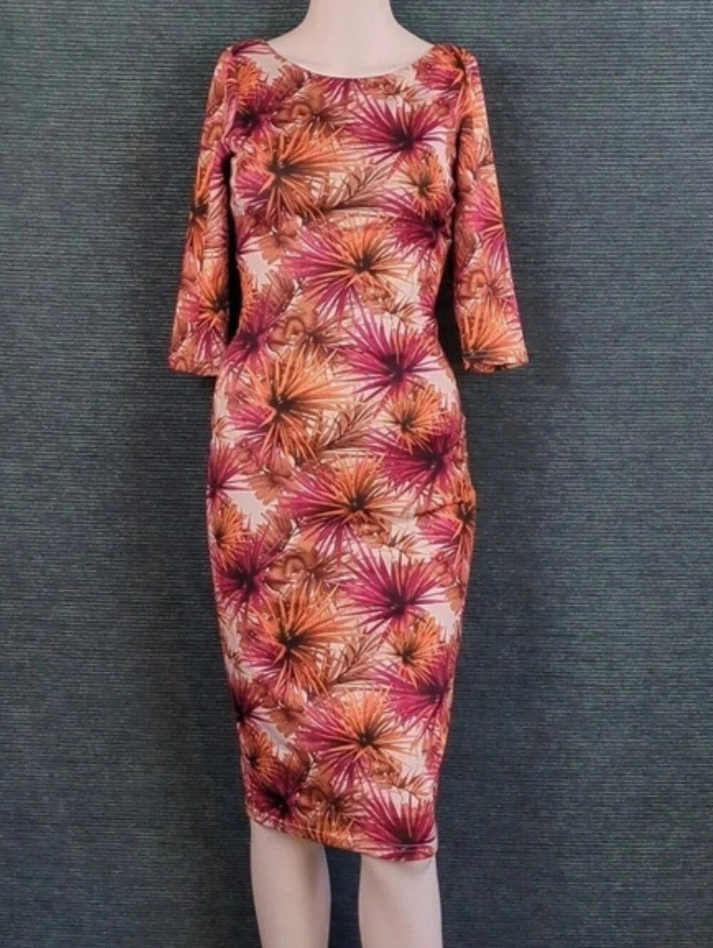 Catwalk Studia Bodycon Midi Dress, Colorful!